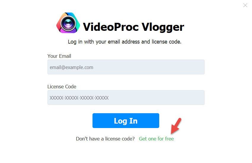 create log file videoproc
