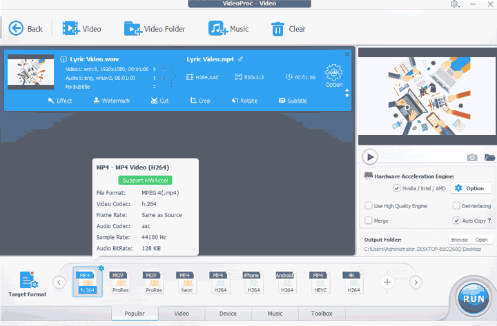 Convert to Compress Videos for Discord