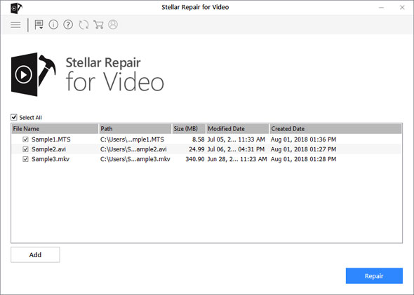 How to fix pixelated videos in Stellar Repair