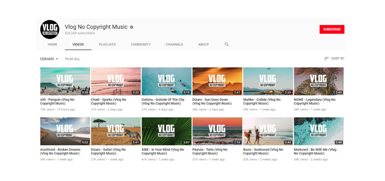 free vlog music