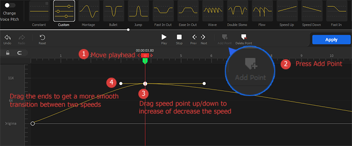 Change Video Playback Speed
